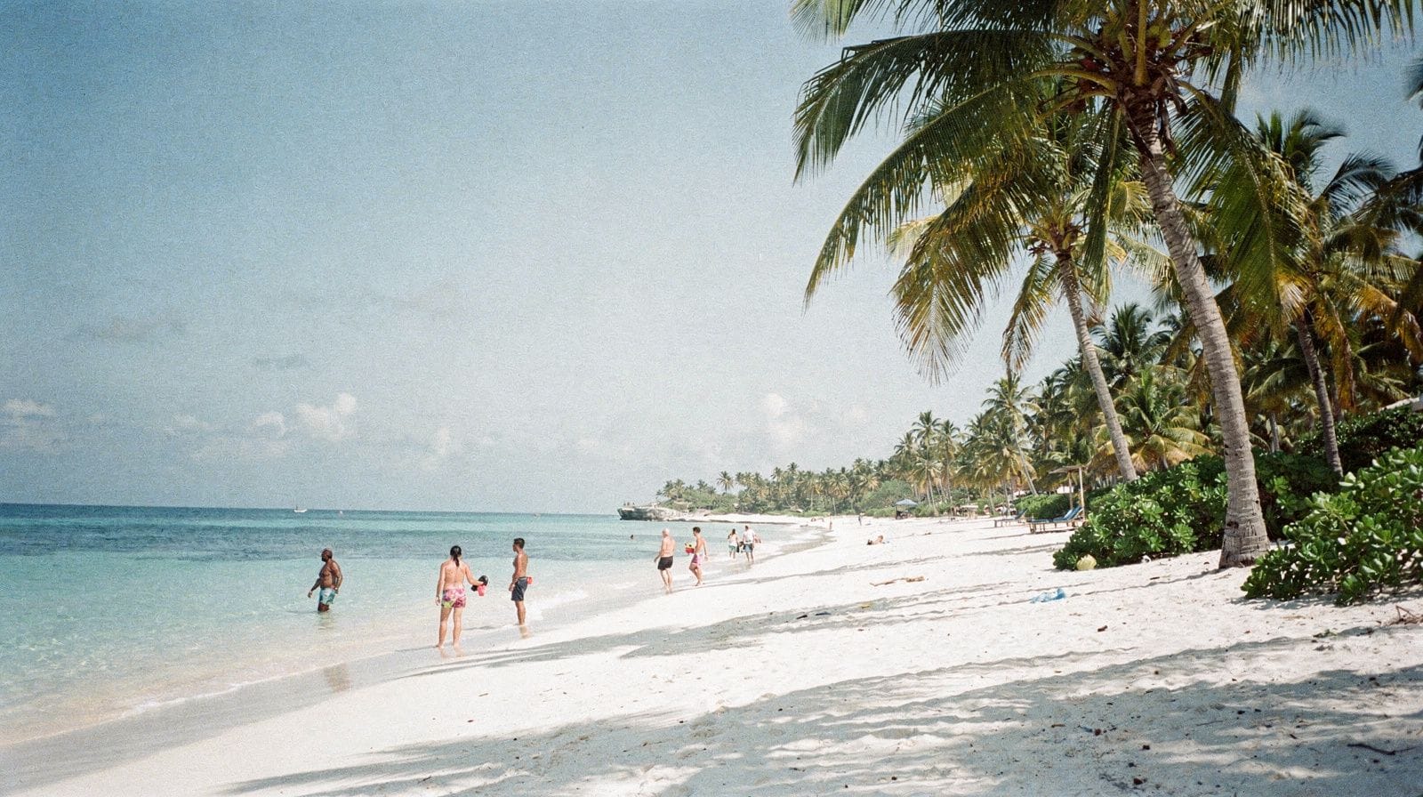 Mi primera mañana en la playa de Bávaro