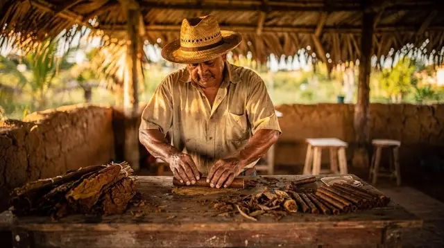 Food rum cigars
