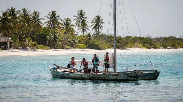 Saona and Catalina islands from Boca Chica